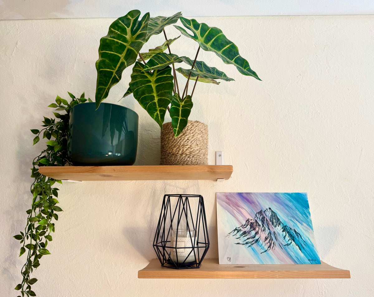 Vagues de Cimes – Aquarelle originale