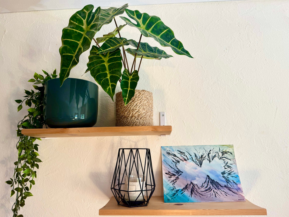 L’Œil du Sommet – Aquarelle originale